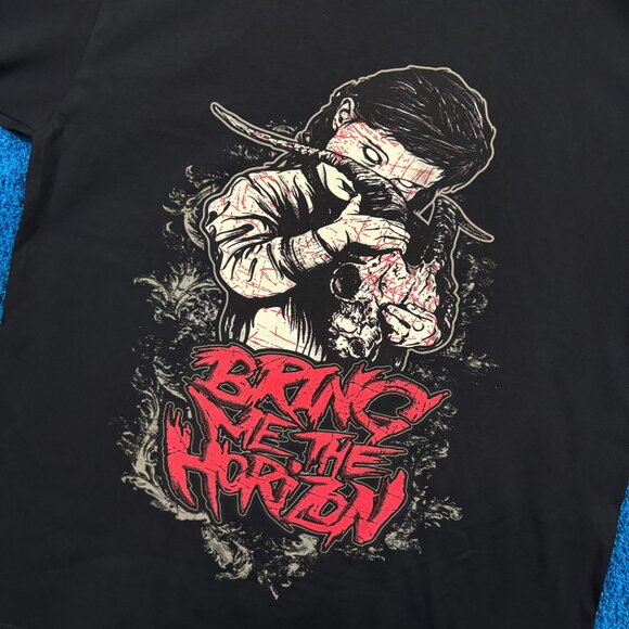 Bring Me the Horizon “Post Human” Nex Gen Rock Band Graphic T-Shirt Size Large - Picture 4 of 5
